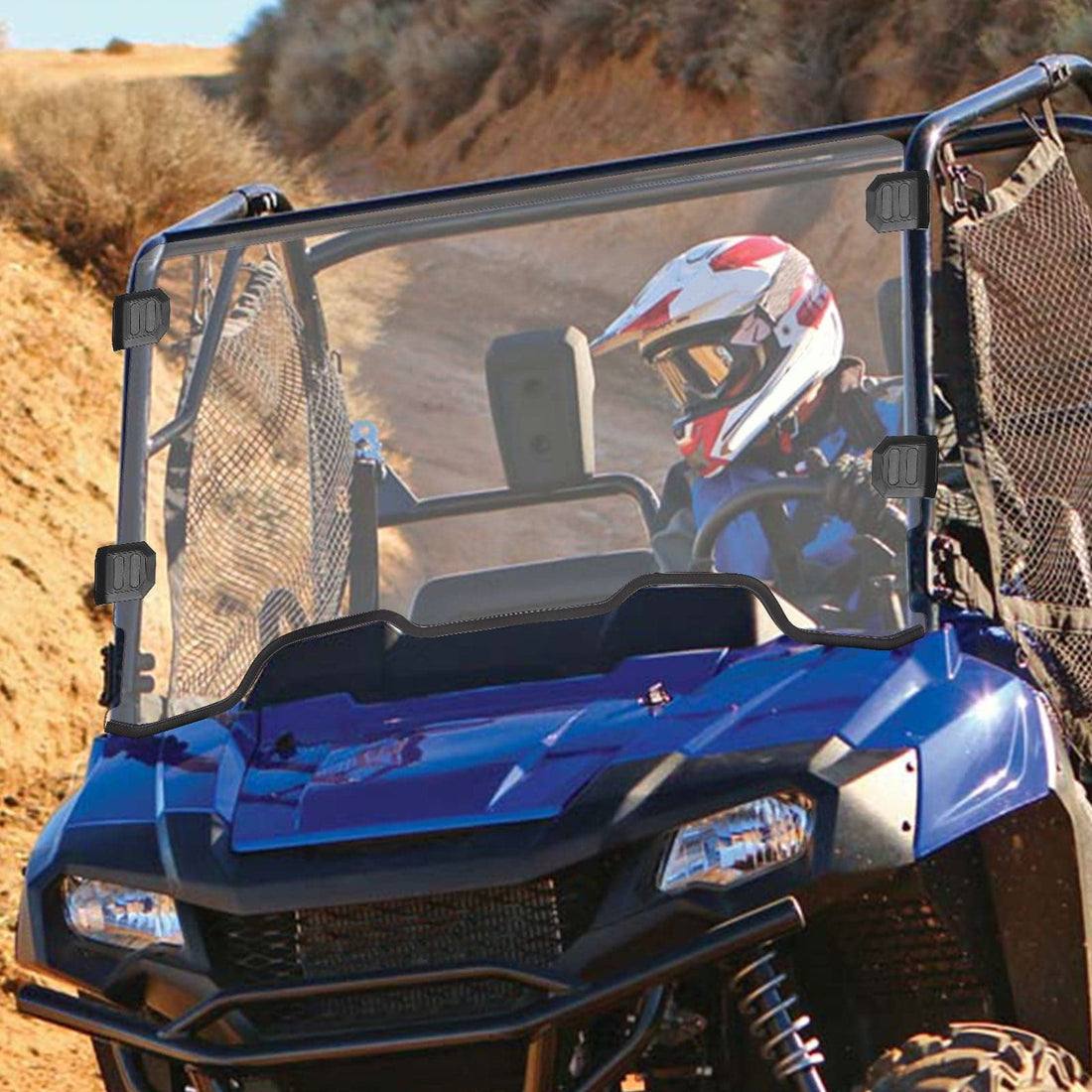 Front Windshield Polycarbonate For Pioneer 700/ 700-4 (2014-2023)
