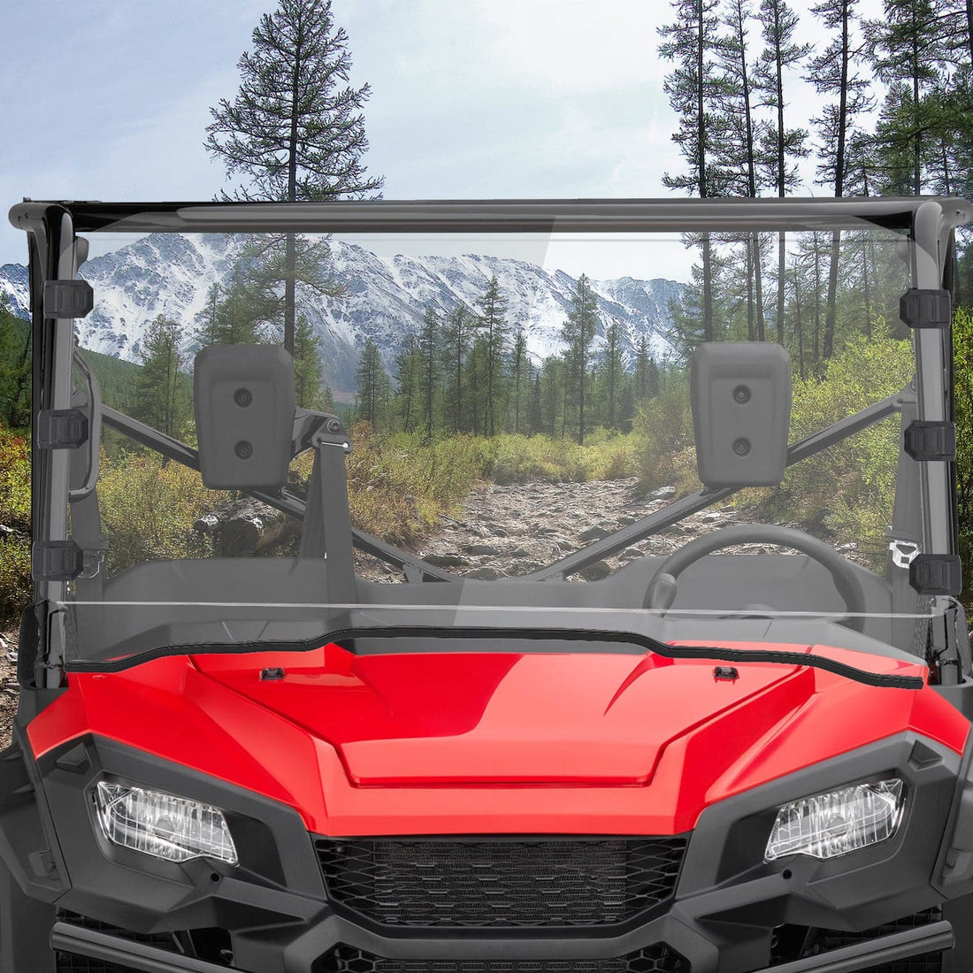 Full Windshield For Honda Pioneer 1000/1000-5