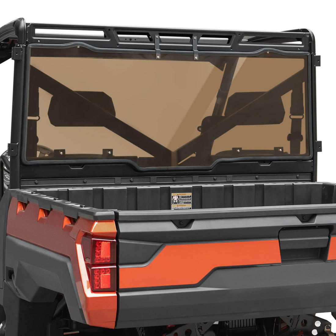 Tint Anti UV Rear Windshield for Polaris Ranger 2017-2023