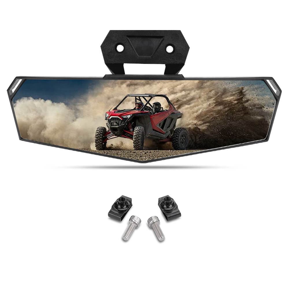 Center Rear View Mirror & Front Camera Kit for Polaris RZR PRO / Turbo - view 4