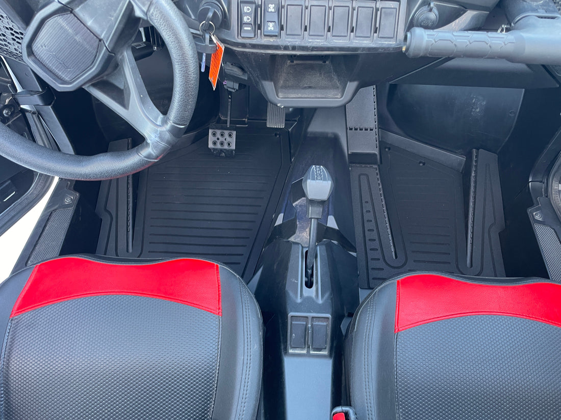 Terick Rubber Floor Mats for Polaris RZR XP 1000
