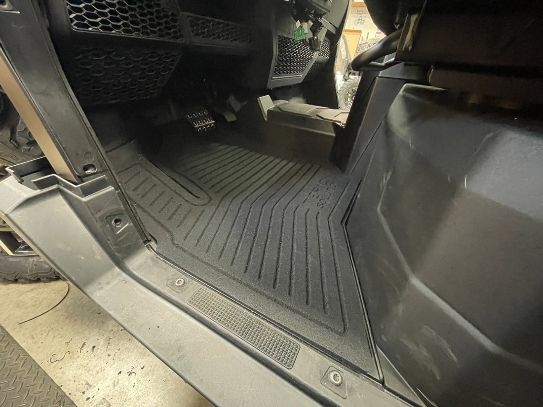 Terick Rubber Floor Mats for Polaris Ranger XD 1500