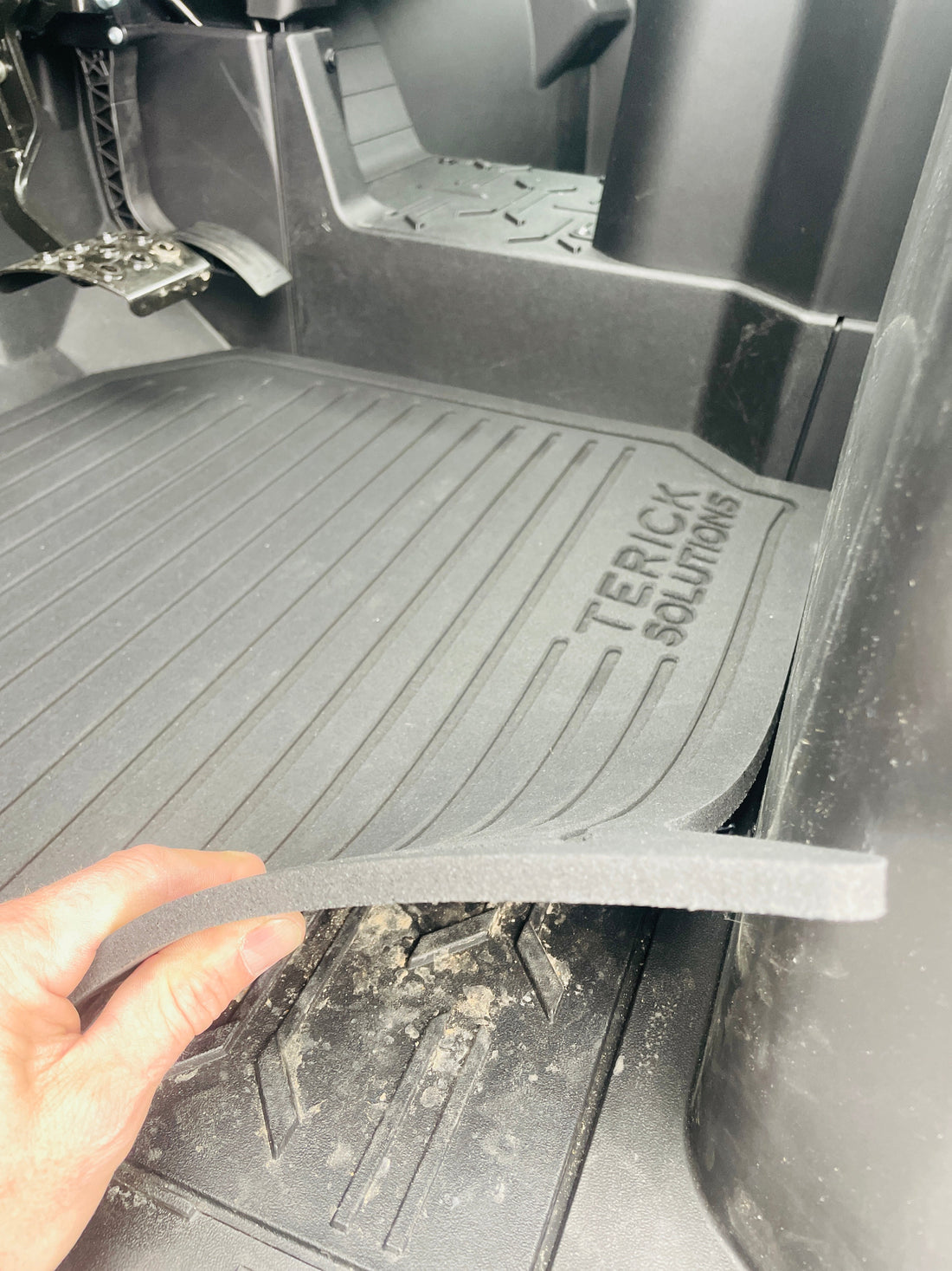 Terick Rubber Floor Mats for Kawasaki Ridge Crew