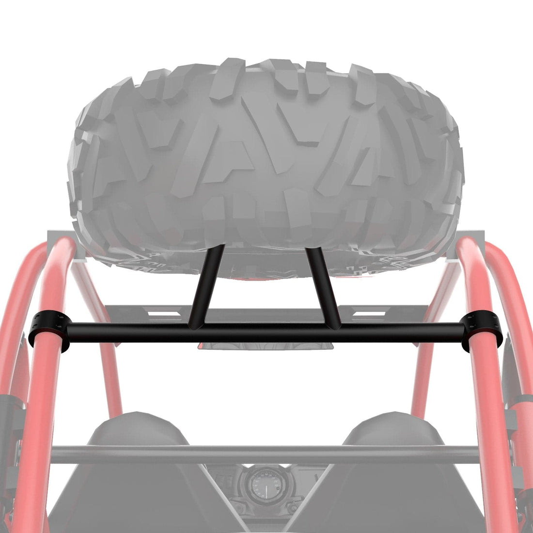 Spare Tire Carrier Mount & Side Nerf Bars Rock Sliders for Polaris RZR XP 1000 - view 2