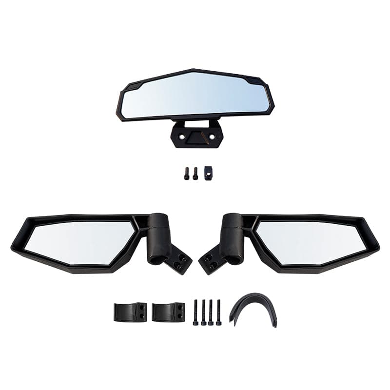 Side Mirrors & Rear View Mirror for Polaris RZR XP 1000 /4 2024-2025 - view 1