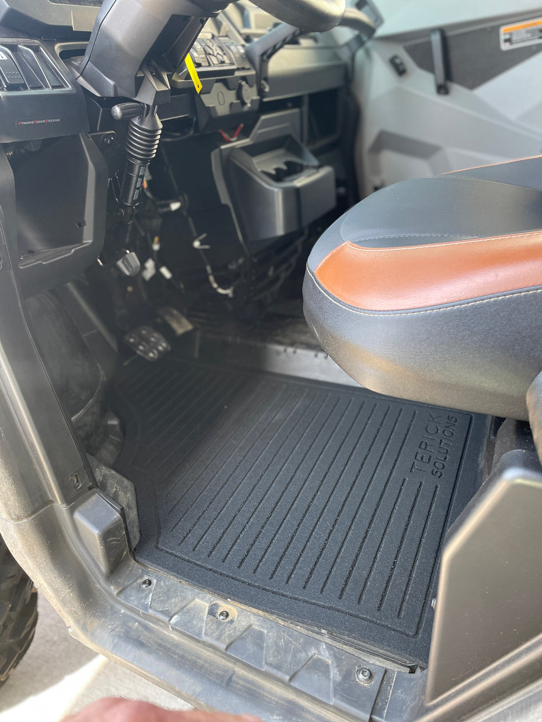 Terick Rubber Floor Mats for Can-Am Defender