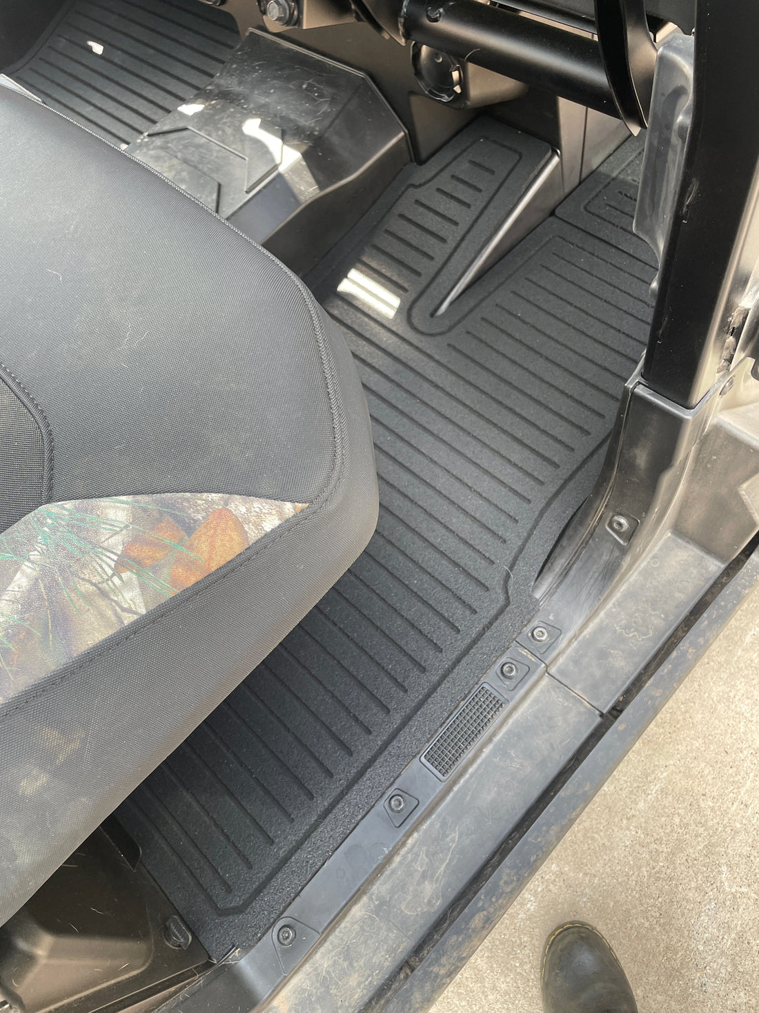 Terick Rubber Floor Mats for Polaris Ranger XD 1500