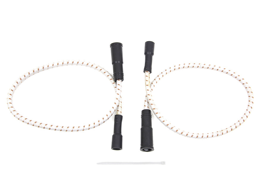 Sumax Grey with Brown Tracer 7mm Spark Plug Wire Set - C20134