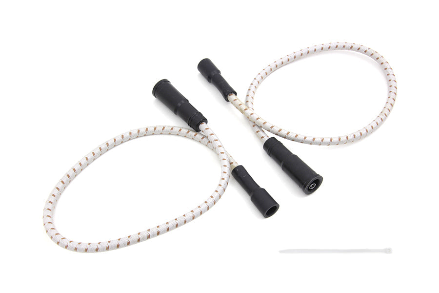 Sumax Grey with Brown Tracer 7mm Spark Plug Wire Set - C20134