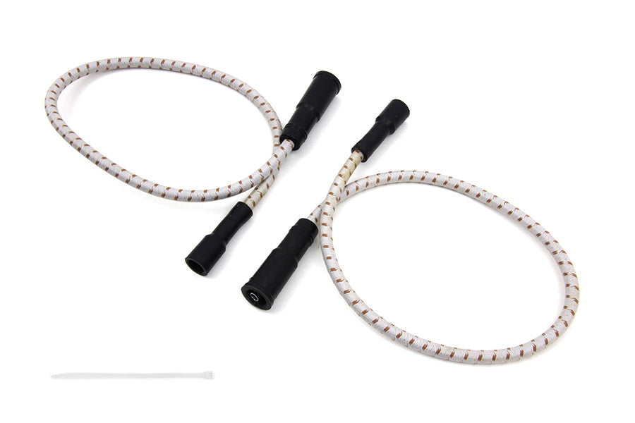 Sumax Grey with Brown Tracer 7mm Spark Plug Wire Set - C20134