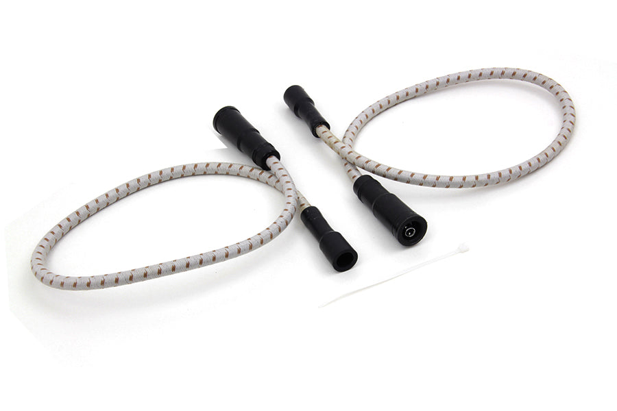Sumax Grey with Brown Tracer 7mm Spark Plug Wire Set - C20134