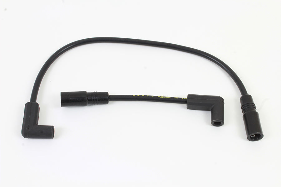 Accel 8mm S/S Spiral Core Ignition Wire Set Black - 171100K
