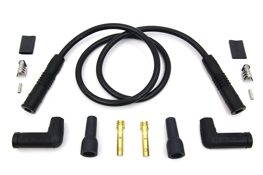 Accel Black 8.8mm Spark Plug Wire Kit - 173085K