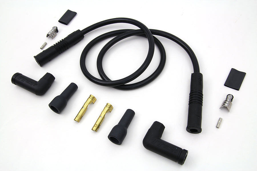 Accel Black 8.8mm Spark Plug Wire Kit - 173085K