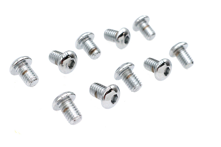 Allen Button Head Screws Chrome 5/16 inch X 1/2 inch - 13270