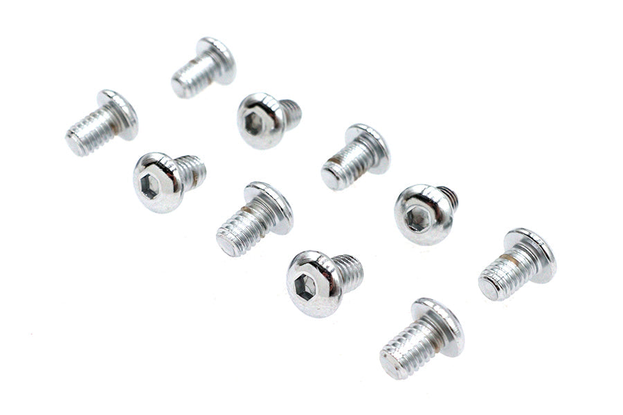 Allen Button Head Screws Chrome 5/16 inch X 1/2 inch - 13270