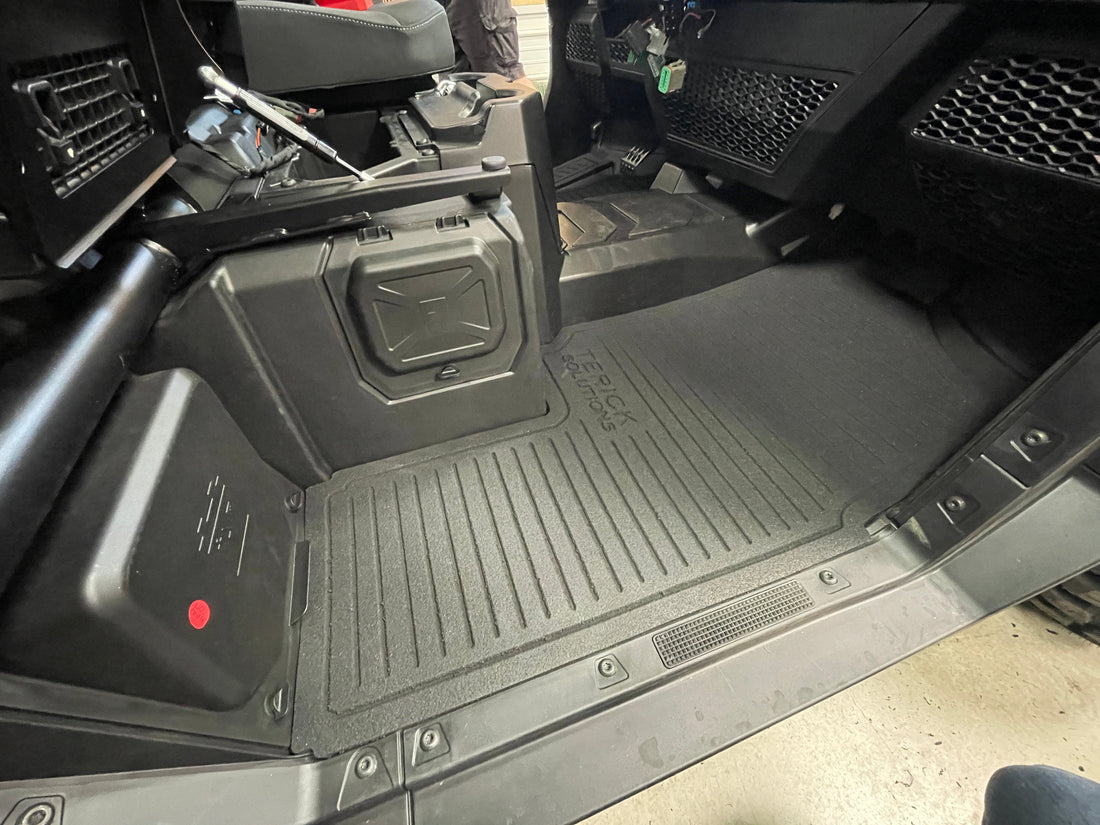Terick Rubber Floor Mats for Polaris Ranger XD 1500