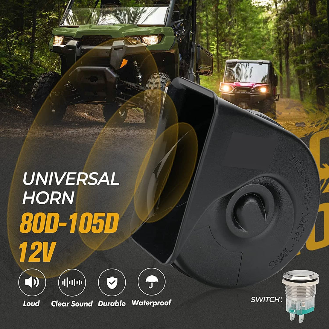 Crew Turn Signal Kit & Seat Cover & Side Mirrors for Polaris Ranger XP 1000 - view 4
