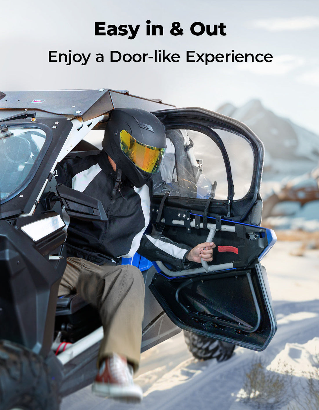 Soft Cab Enclosures with Metal Frame for Can-Am Maverick X3 MAX - view 4