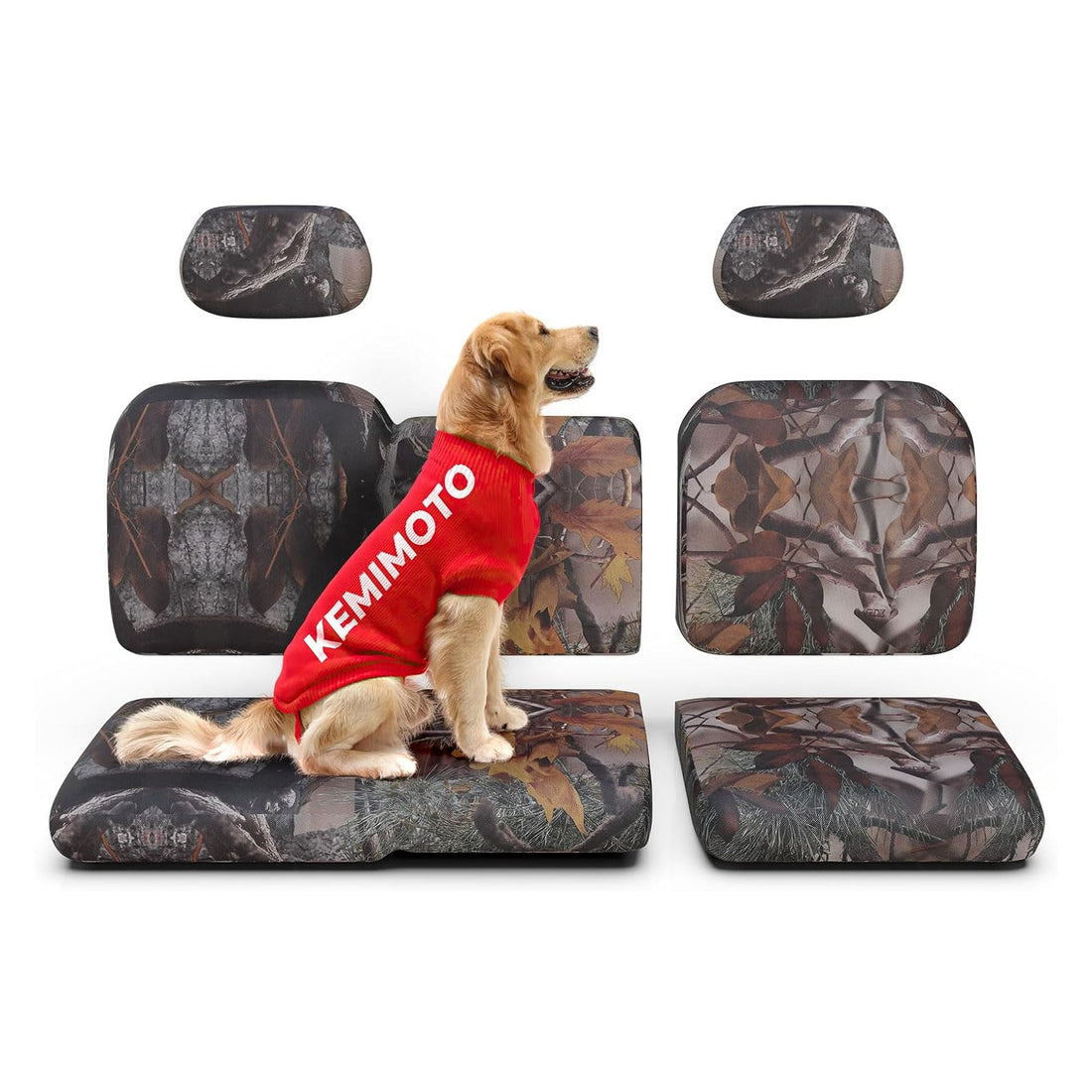 Split Bench Seat Covers for Polaris Ranger XP 1000 / CREW (6 PCS) - view 8