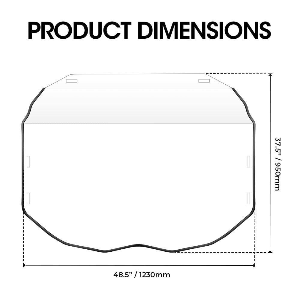 Windshield Set for Can-Am Maverick X3 / MAX - view 7
