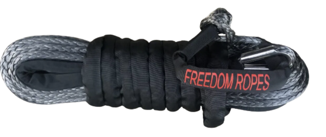 3/8"x80' Freedom Winchline with Recovery Ring & Soft Shackle