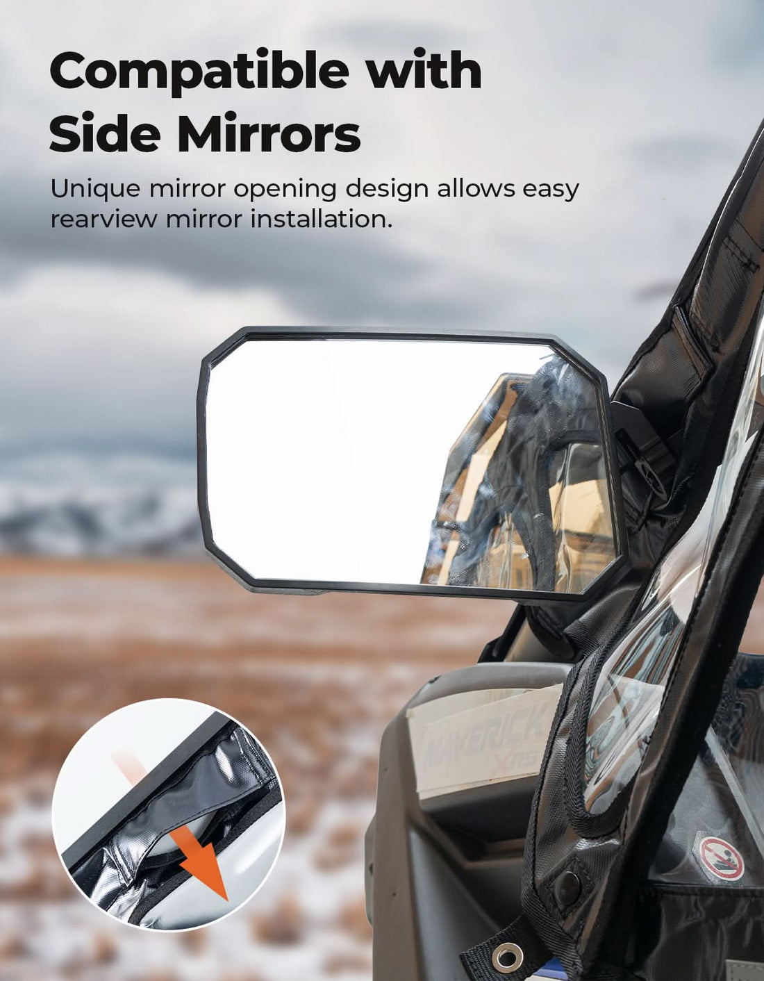 Soft Cab Enclosures & Soft Rear Windshield for Can-Am Maverick X3 - view 3