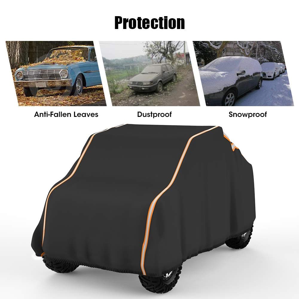 UTV Cover with Reflective Strip for Polaris RZR - view 3