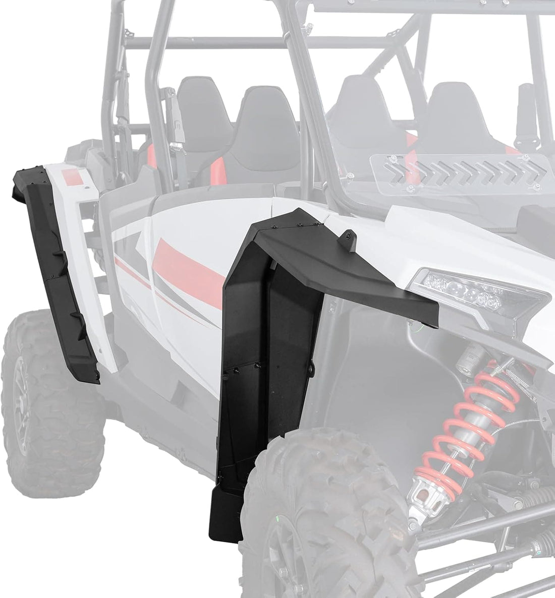 Fender Flares 8.5" Extended Mud Flaps for 2024-2026 Polaris RZR XP 4 1000 (4PCS) - view 1