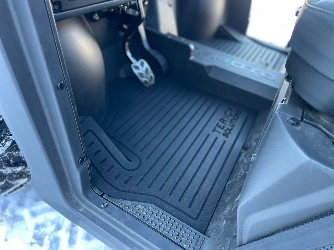Terick Rubber Floor Mats for CFMOTO UFORCE 600