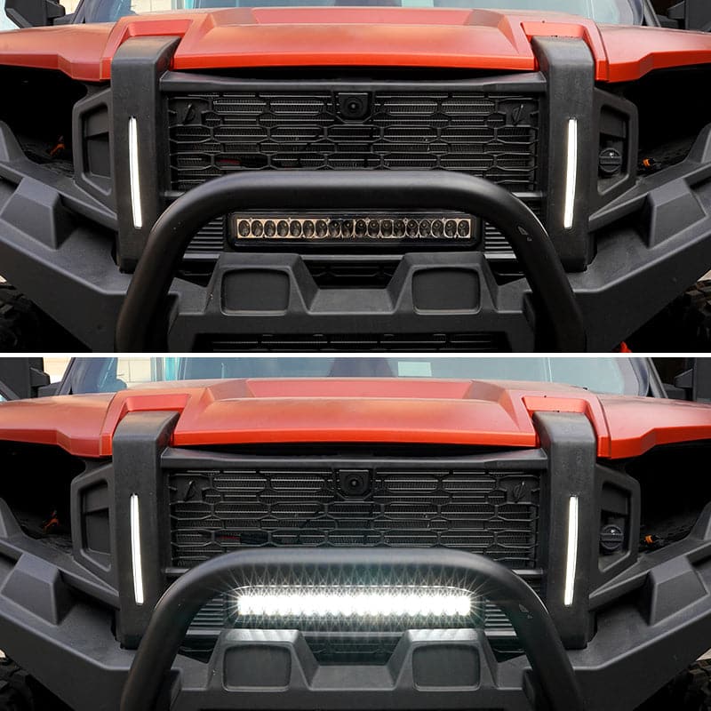 Front Mesh Grill with Accent Light for Polaris XPEDITION ADV / XP - view 6