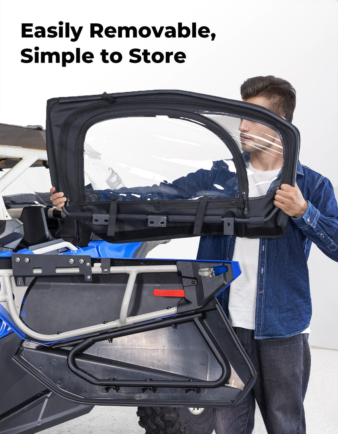 Soft Cab Enclosures with Metal Frame for Can-Am Maverick X3 MAX - view 7