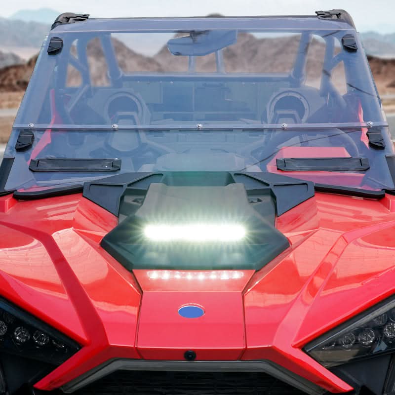 Hood Scoop with LED Spotlight for Polaris RZR PRO XP / XP4 - view 3