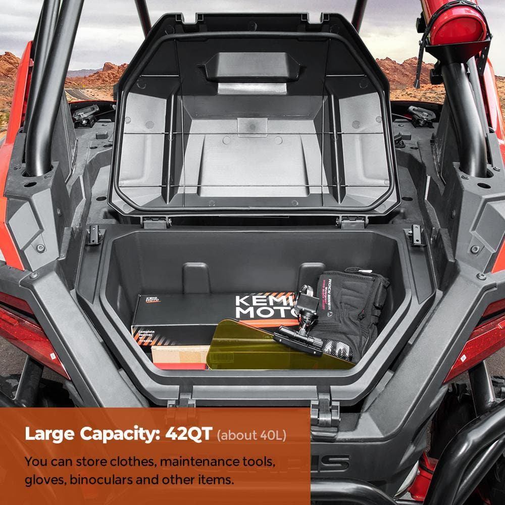UTV 42QT Rear Cargo Storage Box for Polaris RZR PRO XP / XP 4 - view 5