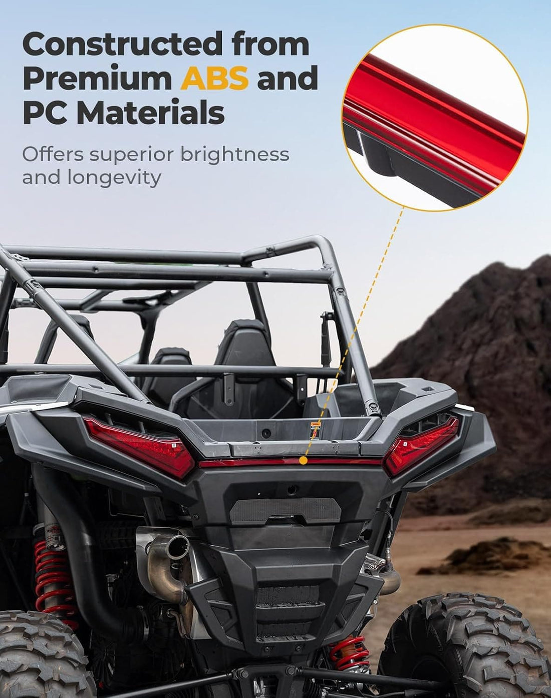 Tail Lights for Polaris RZR XP 1000 /4 Ultimate / Sport / Premium Models 2024-2025 - view 6