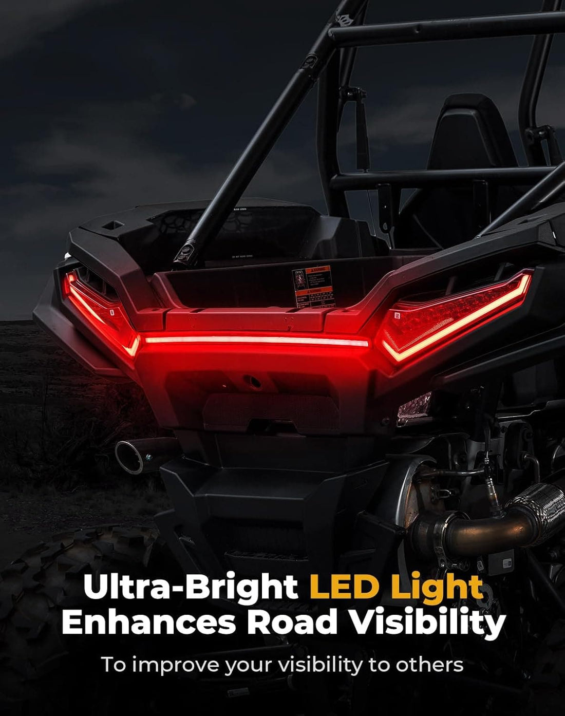 Tail Lights for Polaris RZR XP 1000 /4 Ultimate / Sport / Premium Models 2024-2025 - view 3