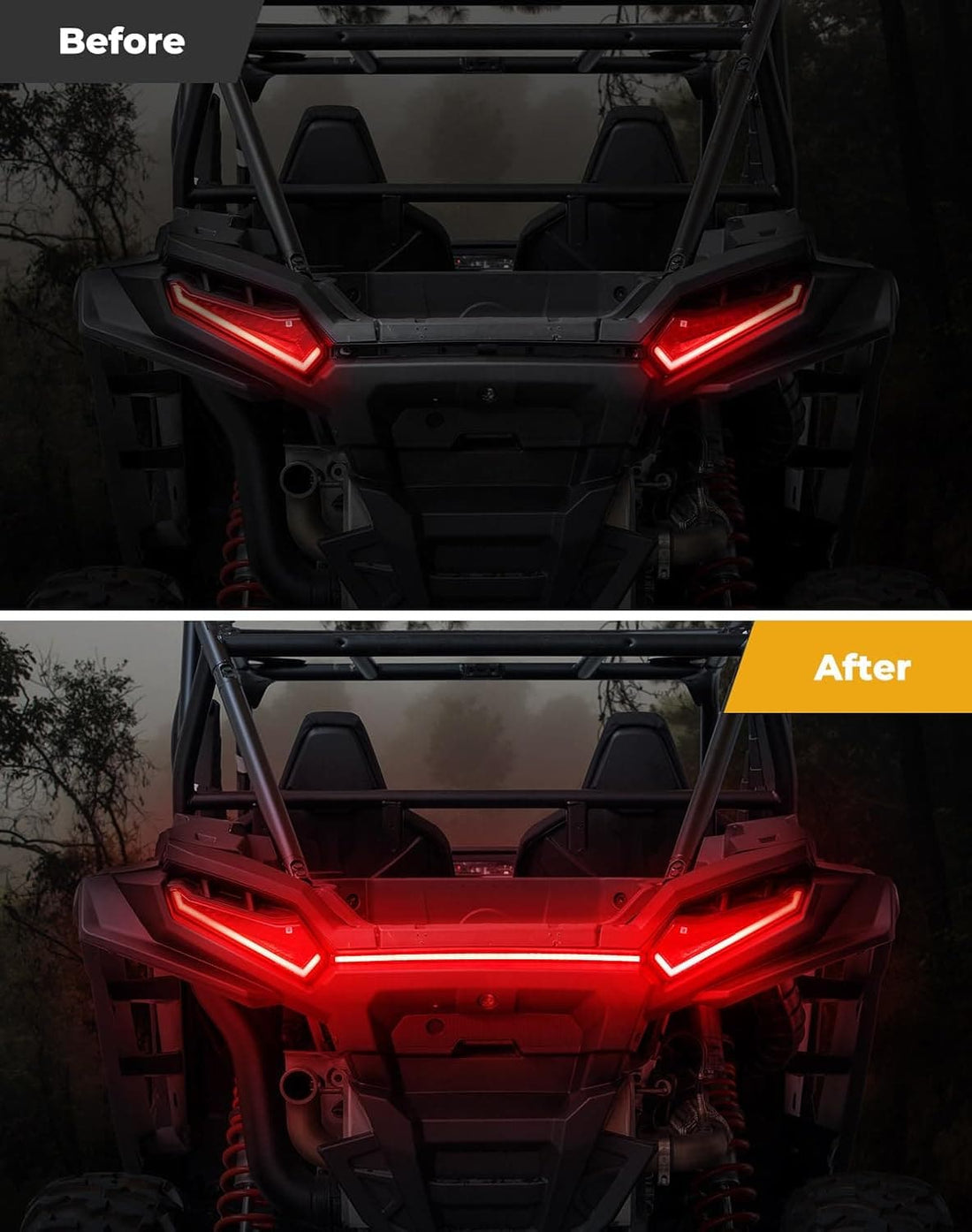 Tail Lights for Polaris RZR XP 1000 /4 Ultimate / Sport / Premium Models 2024-2025 - view 4