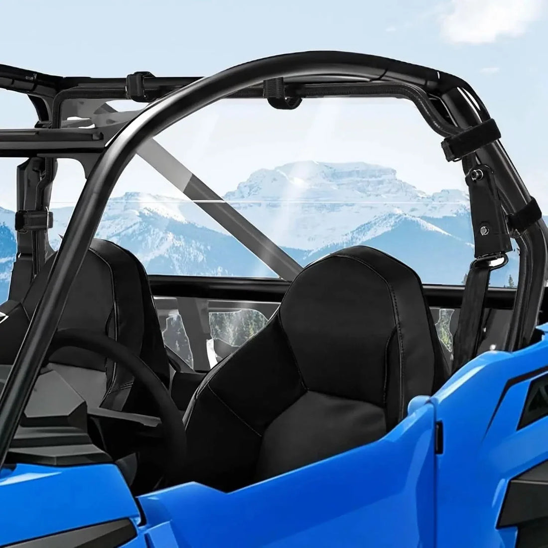 Rear Windshield High-Light Anti-Scratch for Polaris RZR Trail 900 / S 900 / S 1000 2021+ - view 2