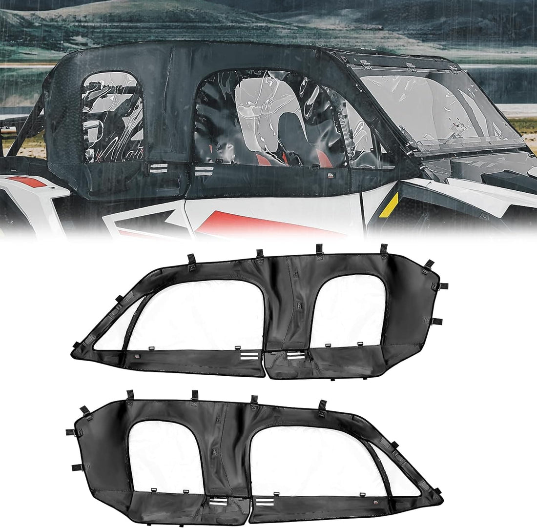 Soft Cab Enclosure Upper Doors for Polaris RZR XP 4 1000 2024-2025 - view 1