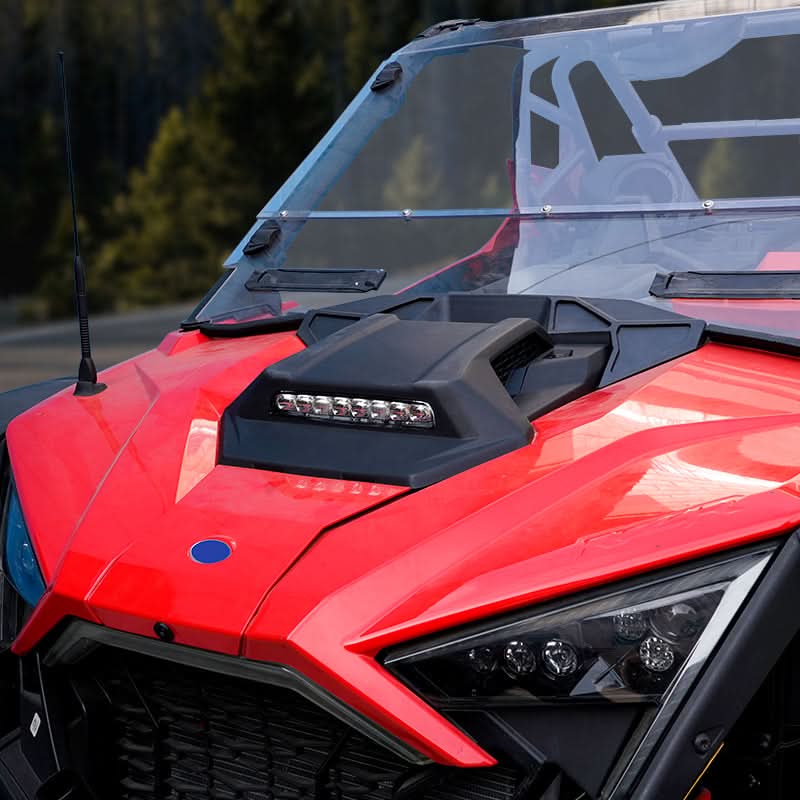 Hood Scoop with LED Spotlight for Polaris RZR PRO XP / XP4 - view 2