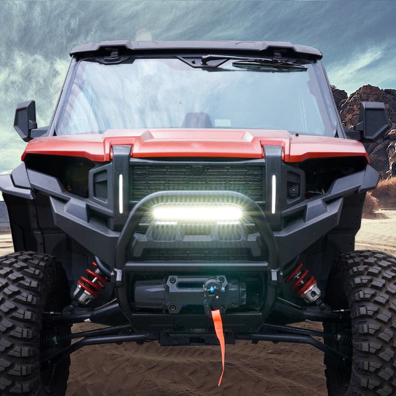 Front Mesh Grill with Accent Light for Polaris XPEDITION ADV / XP - view 7