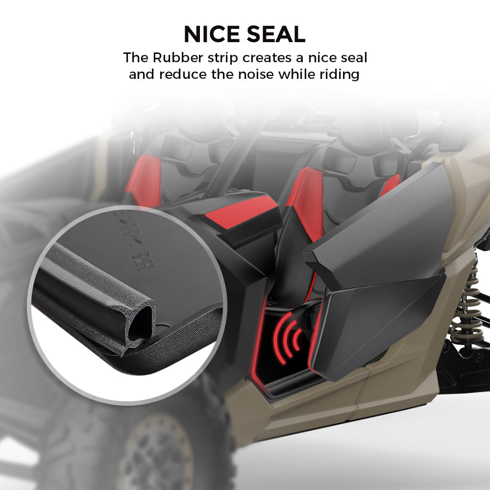 Front Lower Door Inserts & Plastic Roof for Can-Am Maverick X3 - view 6