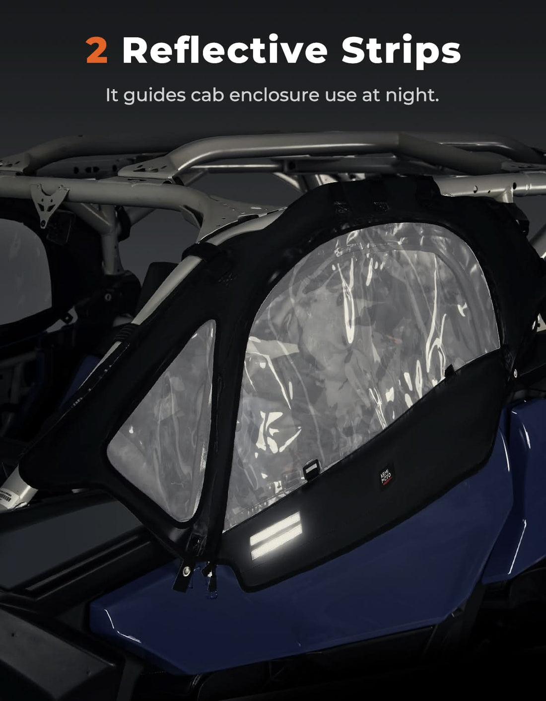 Soft Cab Enclosures & Soft Rear Windshield for Can-Am Maverick X3 - view 8