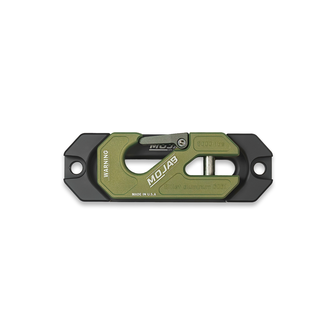 MOJAB UTV/SXS Aluminum Recessed Winch Shackle with Fairlead Kit