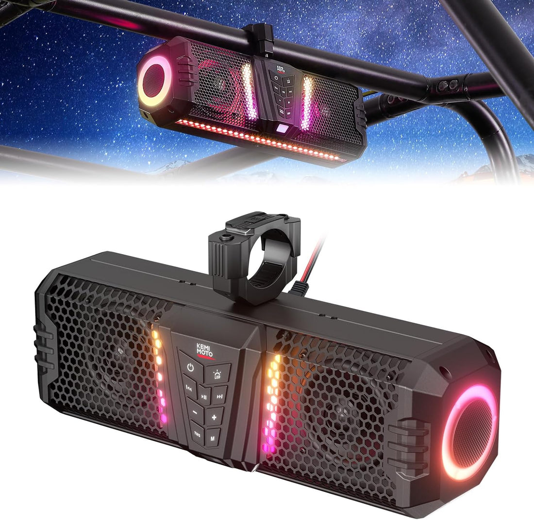 Midnight Gen1.5 Metal Sound Bar for Can-Am Maverick / Trail / Defender / Commander - view 8