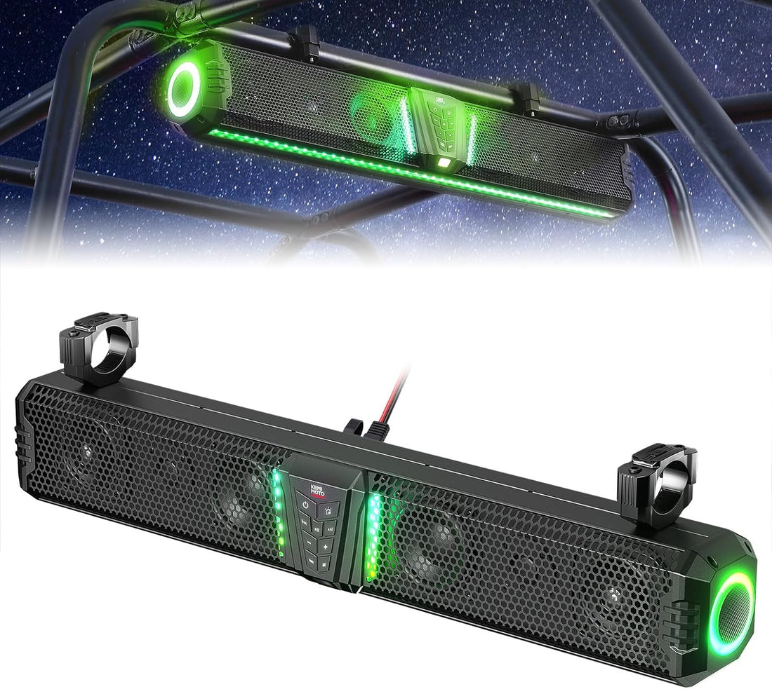Midnight Gen1.5 Metal Sound Bar for Can-Am Maverick / Trail / Defender / Commander - view 7