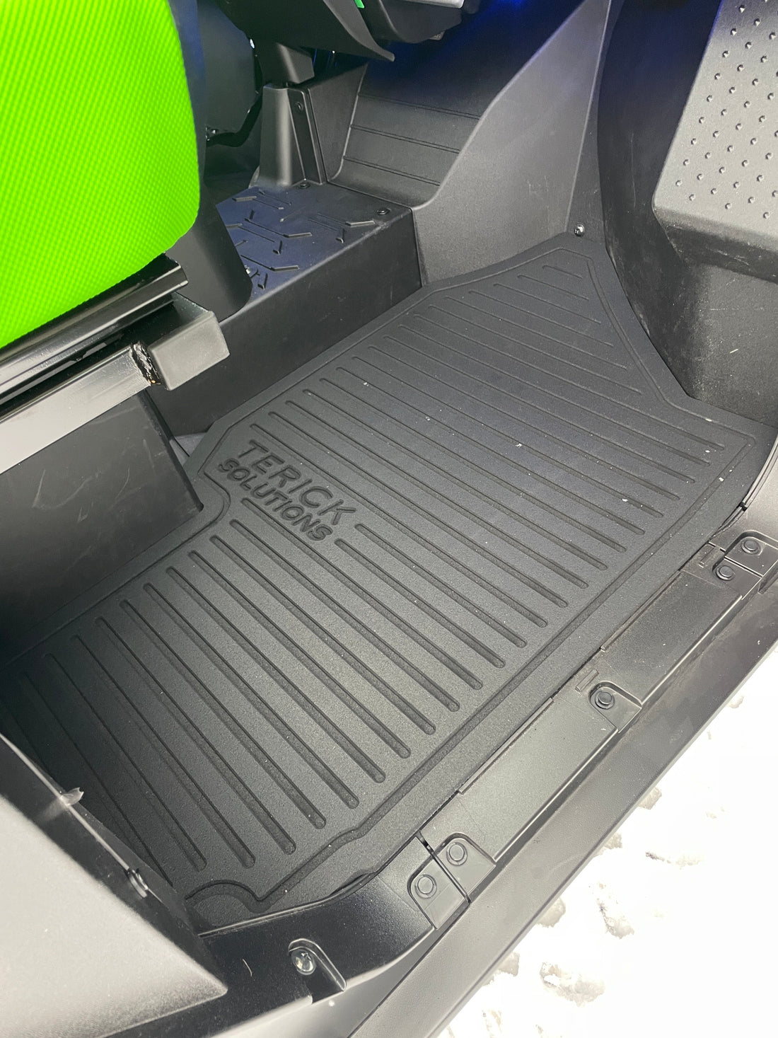 Terick Rubber Floor Mats for Kawasaki Ridge 2 Door, all models