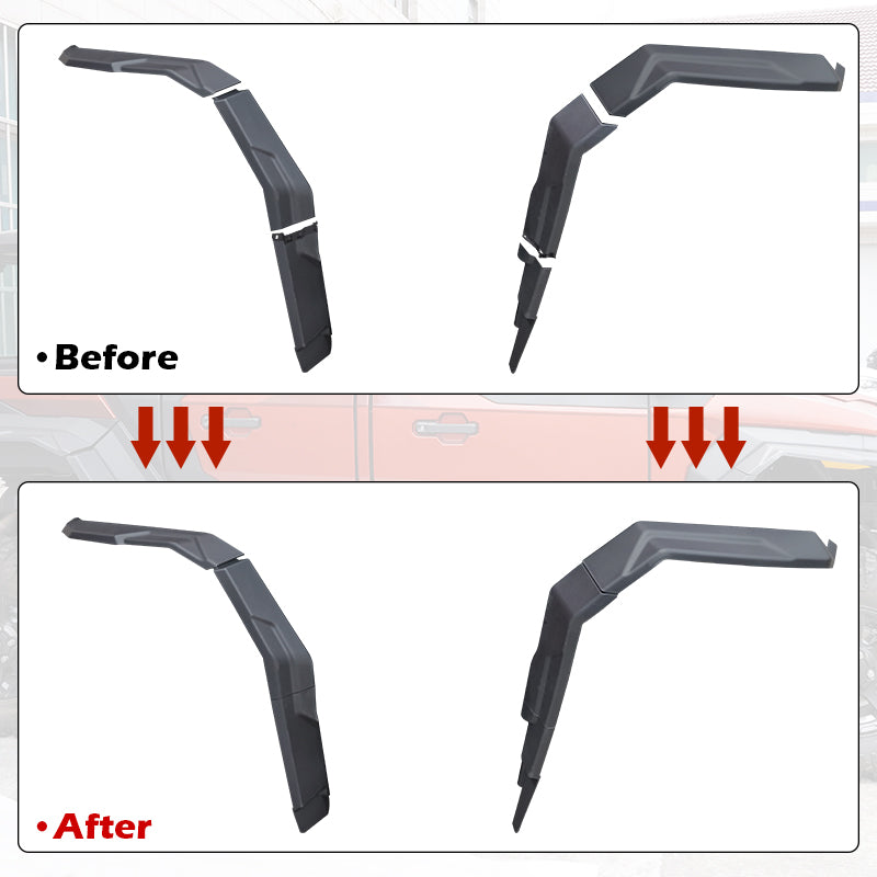 Front and Rear Fender Flares for Polaris Xpedition XP XP5 / ADV ADV5 2024+ - view 2