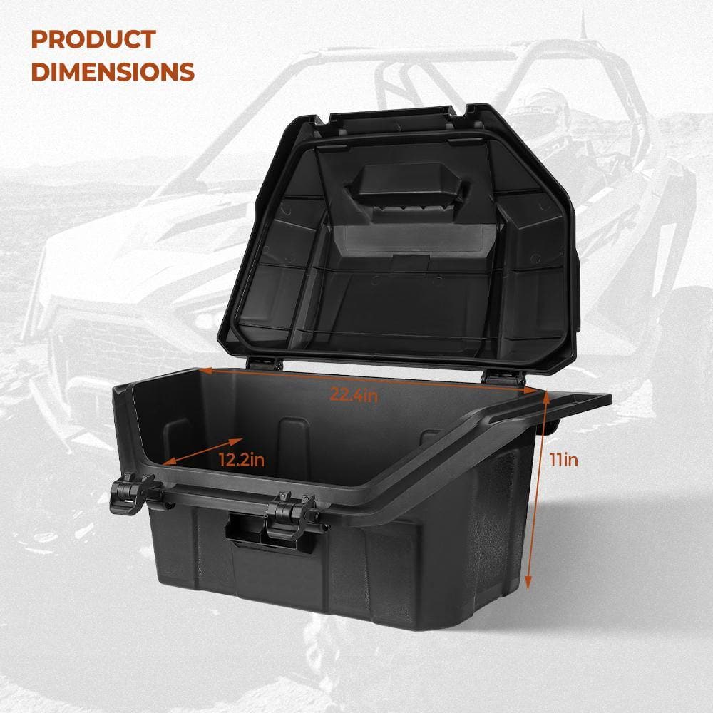 UTV 42QT Rear Cargo Storage Box for Polaris RZR PRO XP / XP 4 - view 9