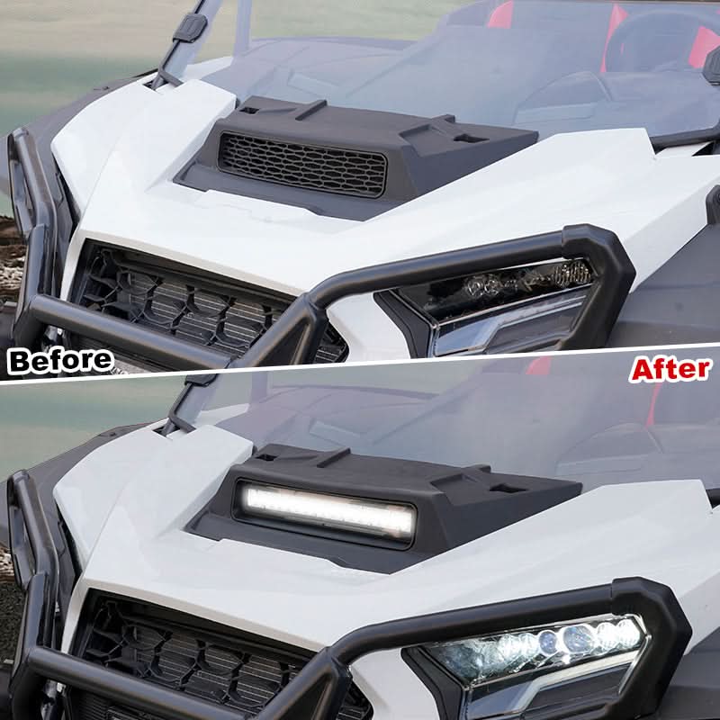 Hood Scoop with LED Spotlight for Polaris RZR XP 1000 / XP 4 1000 2024-2025 - view 9